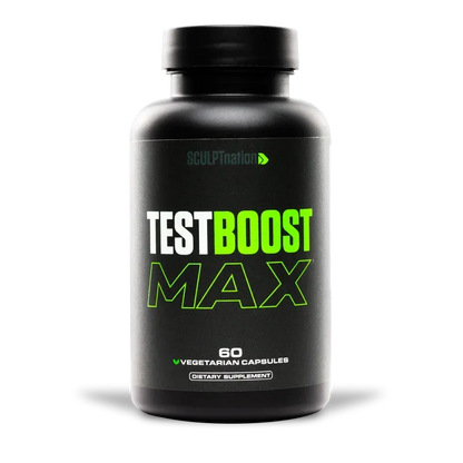 Sculpt Nation by V Shred Test Boost Max - Testosterone Supplement for Men - Tribulus Terrestris for Men - Natural Energy, Stamina, and Strength Booster - 60 Gluten Free Capsules